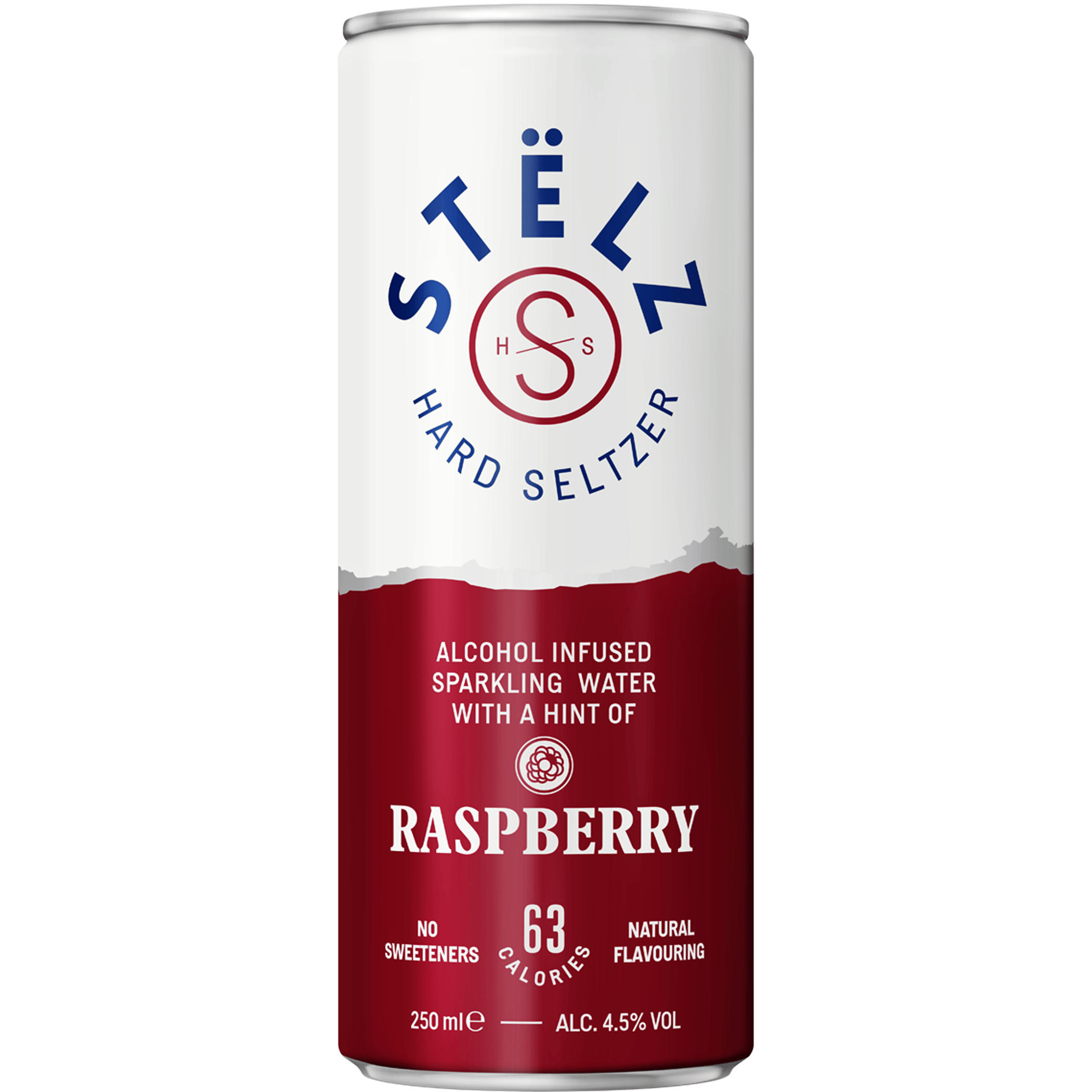 Stëlz Hard seltzer raspberry