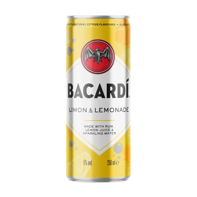 Bacardi Limon & lemonade