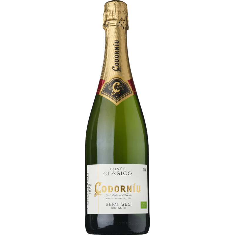 Codorníu Clasico semi sec organic