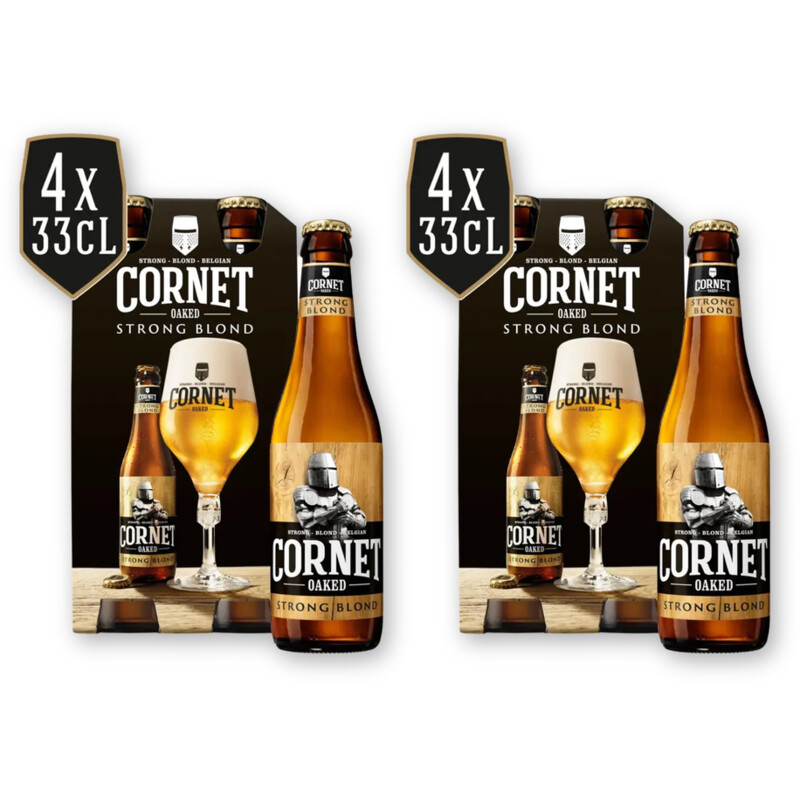 Cornet Oaked strong blond 8-pack