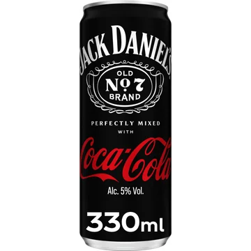 Jack Daniels Whiskey & coca cola