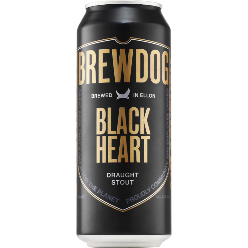 BrewDog Black heart