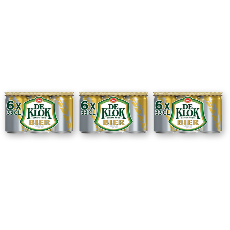 De Klok Bier 18-pack