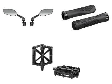 CRIVIT Fiets spiegels, pedalen of handvatten