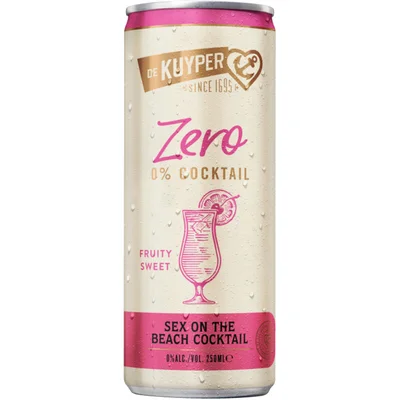 De Kuyper Sex on the beach cocktail 0.0%