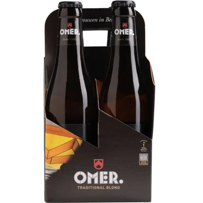 Omer. Traditional blond 4-pack