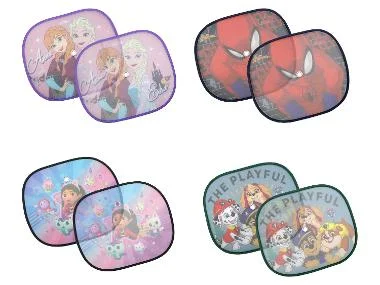 Set van 2 zonneschermen auto