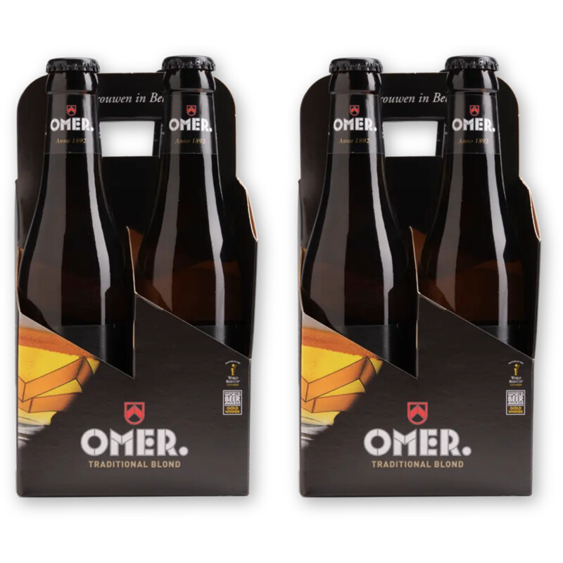 Omer. Traditional blond 8-pack