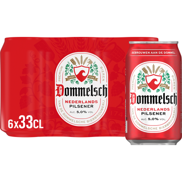 Dommelsch Pils bier 6-pack