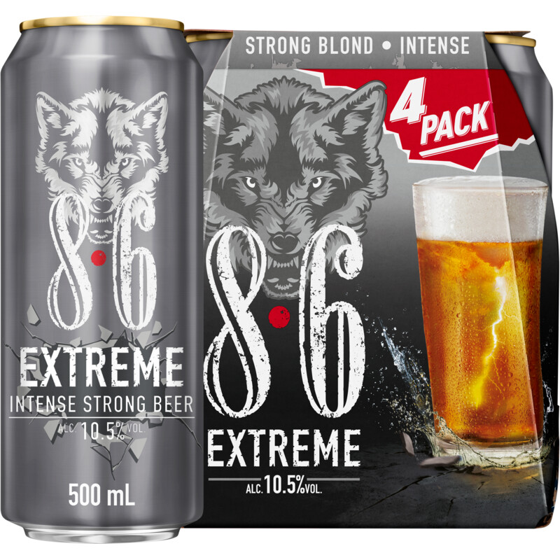 8.6 Extreme 4-pack