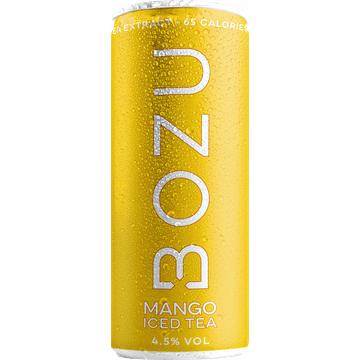 Bozu Hard iced tea mango 4.5%