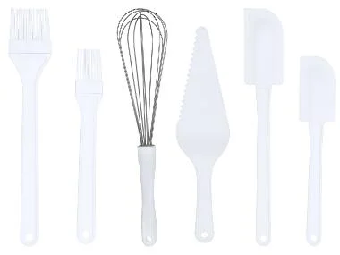 SILVERCREST® Siliconenkwastenset / Deegschraperset / Garde- en taartschepset