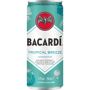Bacardi Tropical breeze