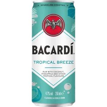 Bacardi Tropical breeze