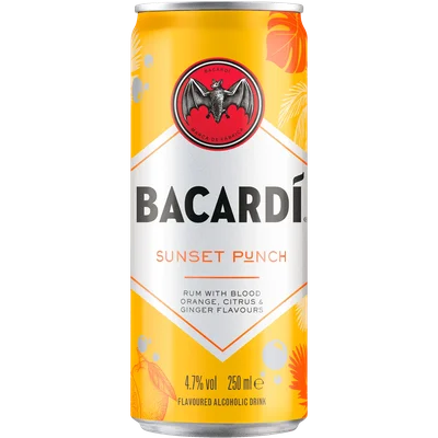 Bacardi Sunset punch