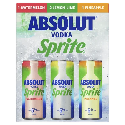 Absolut Vodka Sprite 5-pack