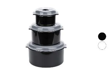 LIVARNO home Set magnetronbakjes met deksel