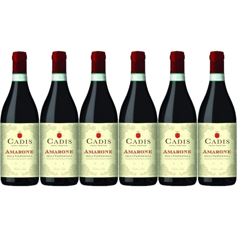 Cadis Amarone della valpolicella 6 flessen