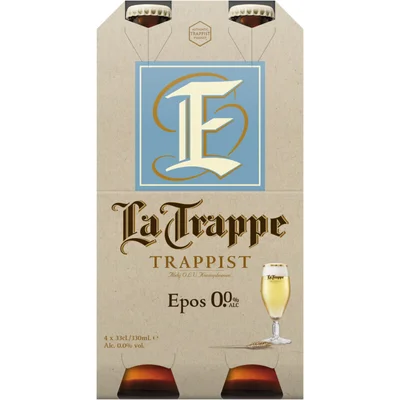 La Trappe Epos 0.0 4-pack