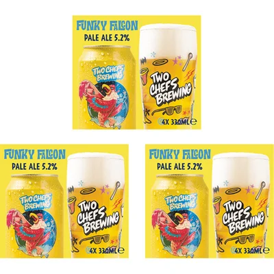 Two Chefs Brewing Funky falcon 12-pack