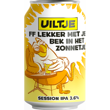 Uiltje Brewing FF lekker met je bek