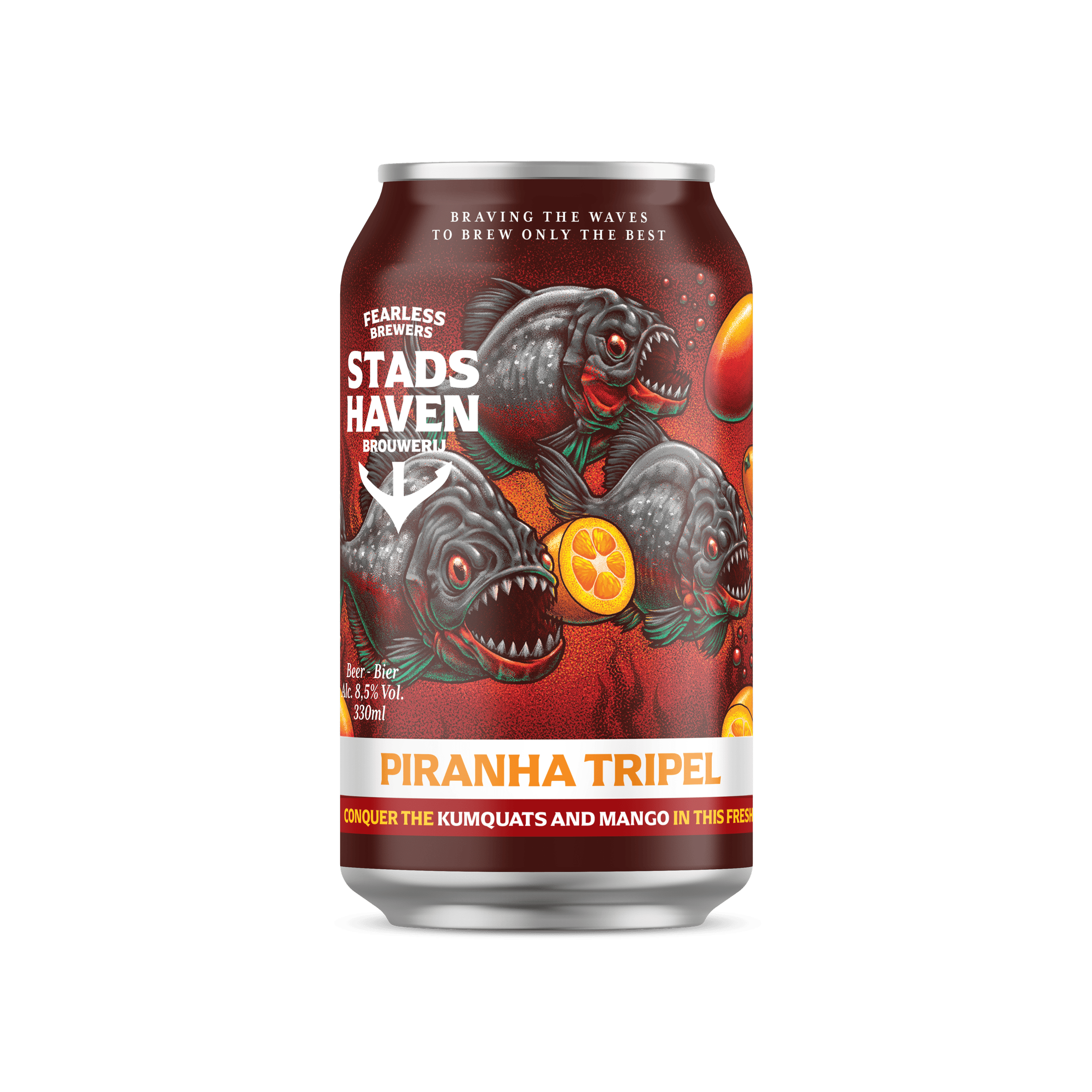 Stadshaven brouwerij Piranha tripel