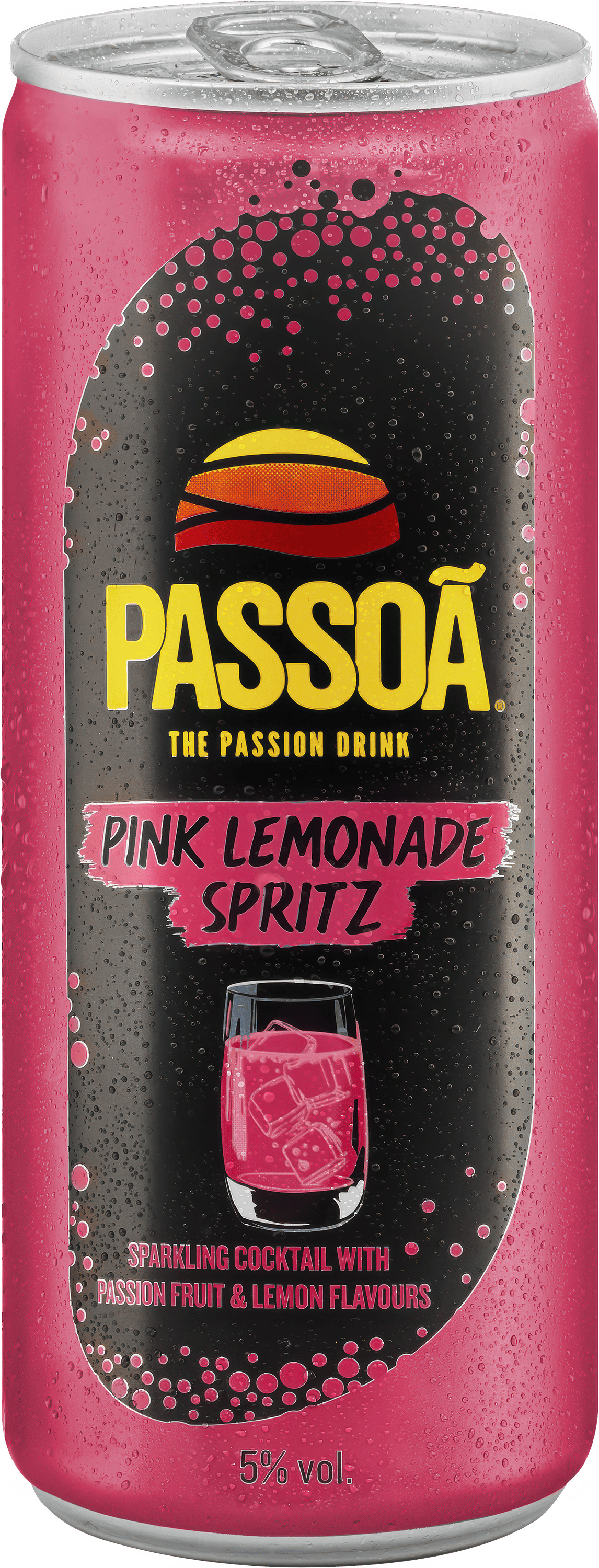 Passoã Pink lemonade spritz