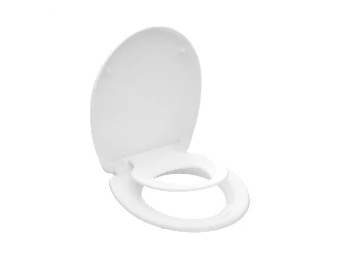 Schütte WC zitting duroplast FAMILY WHITE met soft-close-mechanisme en snelsluiting