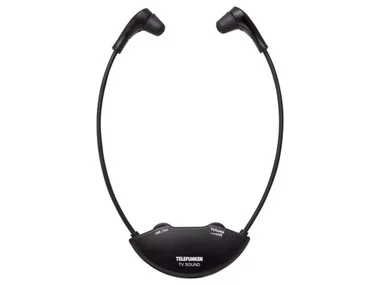 TELEFUNKEN Koptelefoon in-ear met draadloos laadstation TV Sound T90120