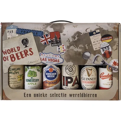 World of Beers Geschenkverpakking