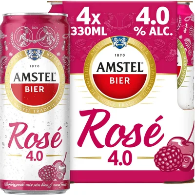 Amstel Rosé bier 4-pack