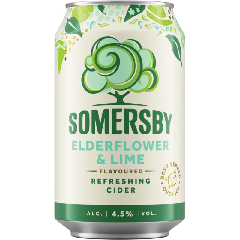 Somersby Elderflower & lime