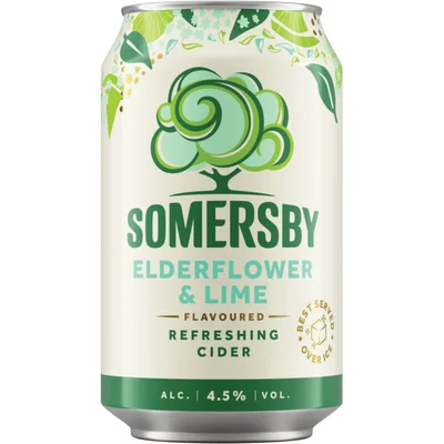 Somersby Elderflower & lime