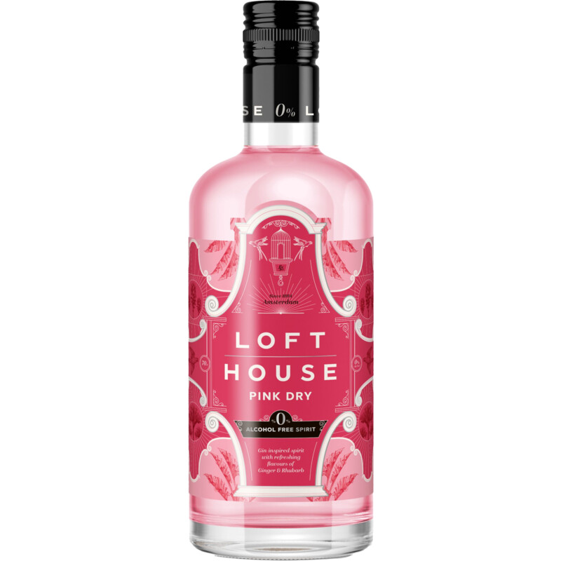 Lofthouse Pink gin alcoholvrij bel