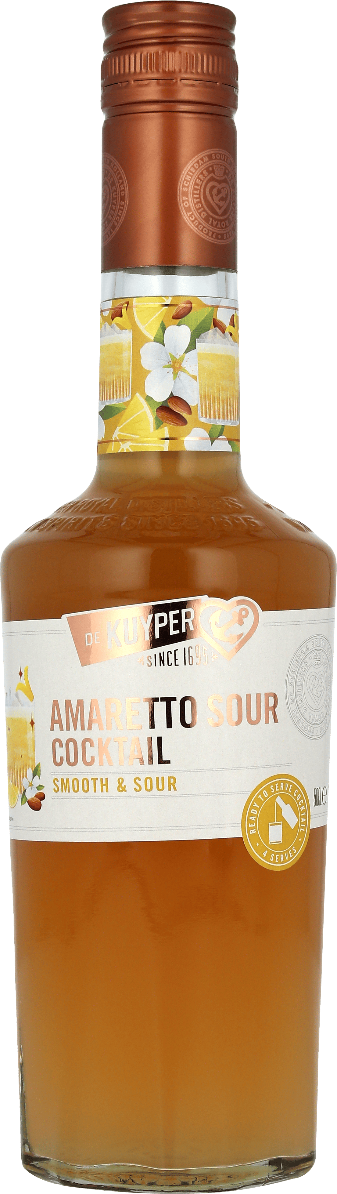 De Kuyper Amaretto sour cocktail