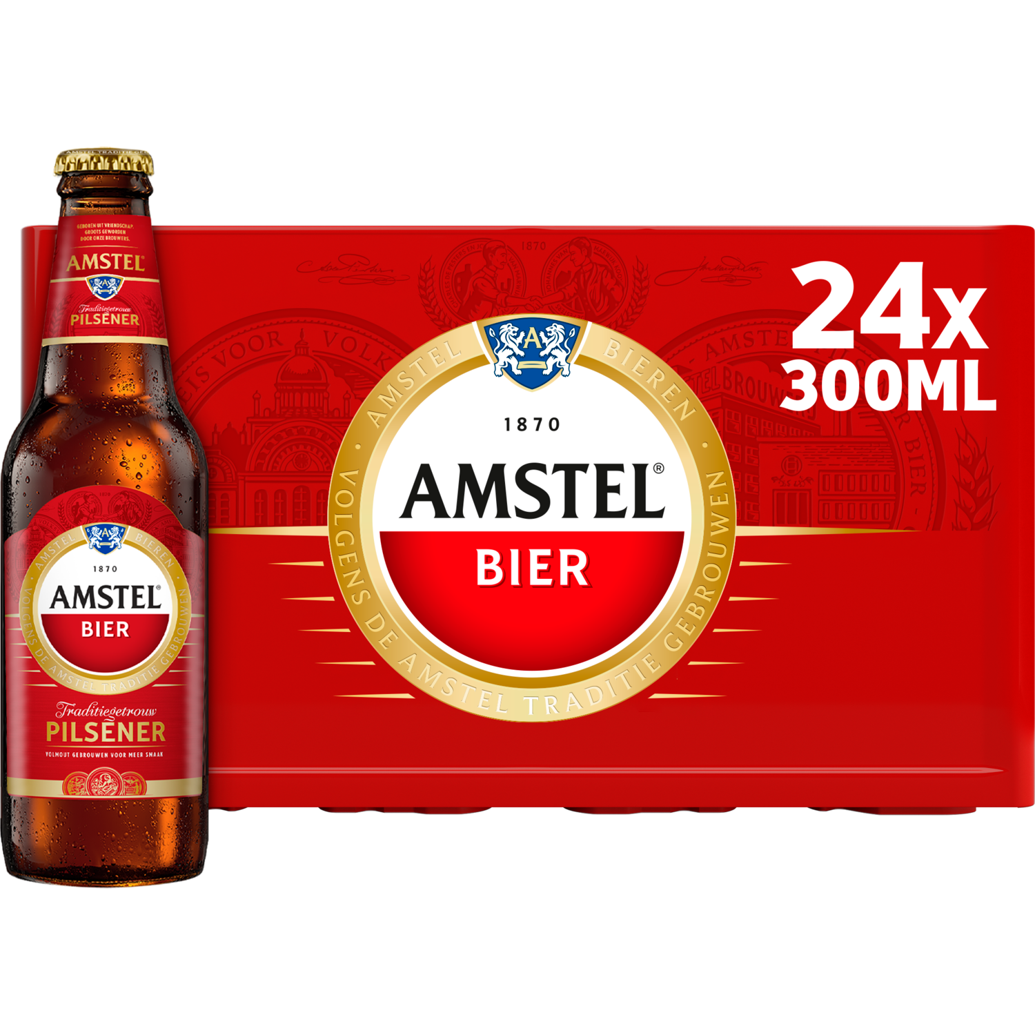 Amstel Pilsener bier krat