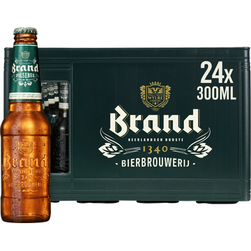Brand Pilsener bier krat