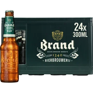 Brand Pilsener bier krat