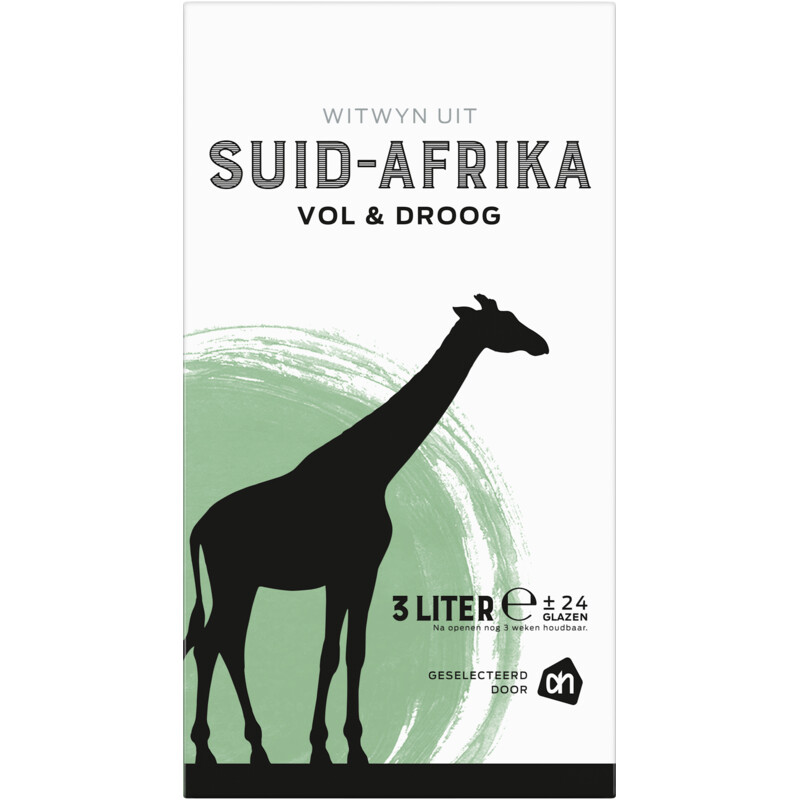 AH Vol & droge Zuid-Afrikaanse wit wijntap