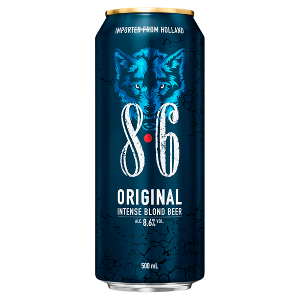 8.6 Original intense blond beer