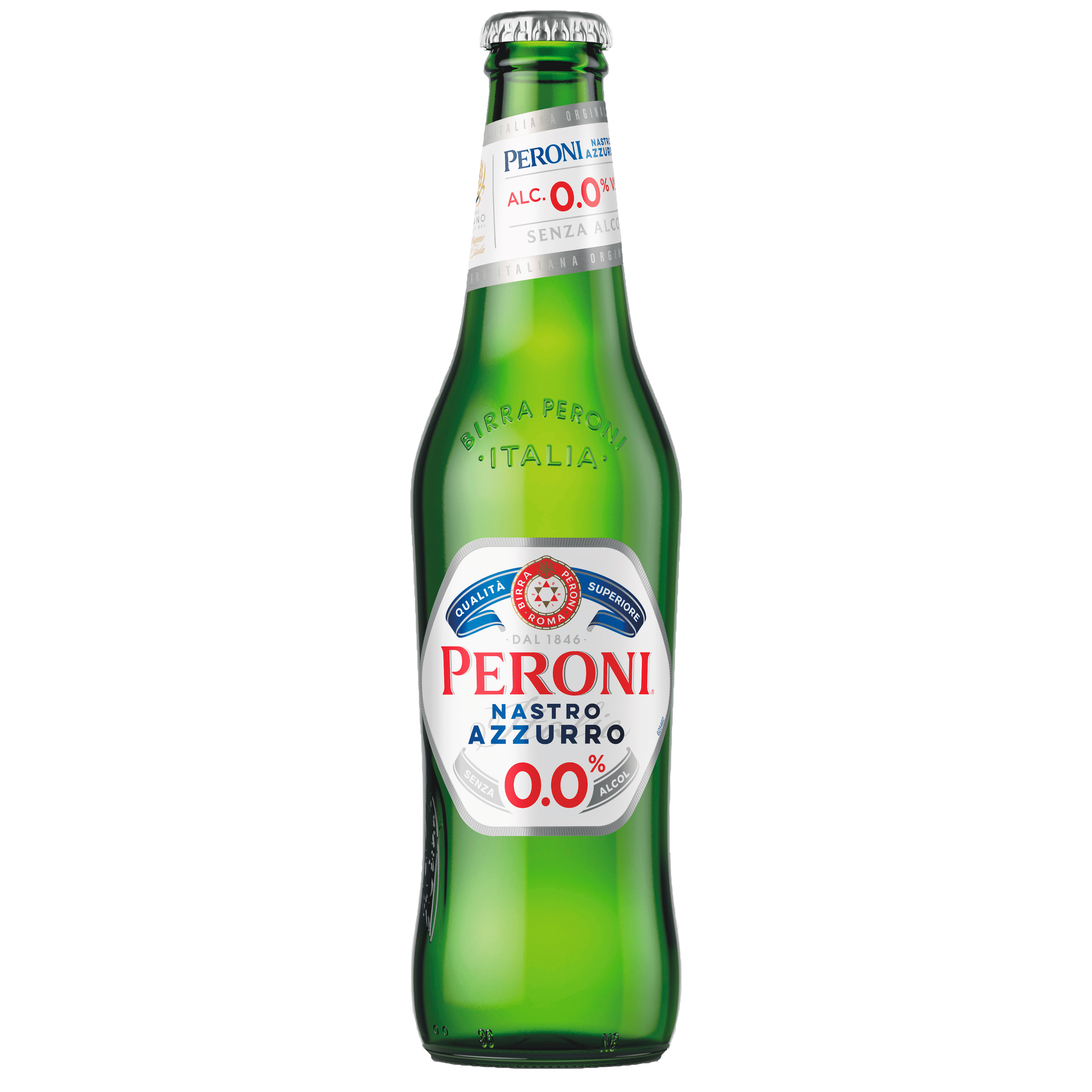 Peroni Nastro azzurro Italiaans bier 0.0%