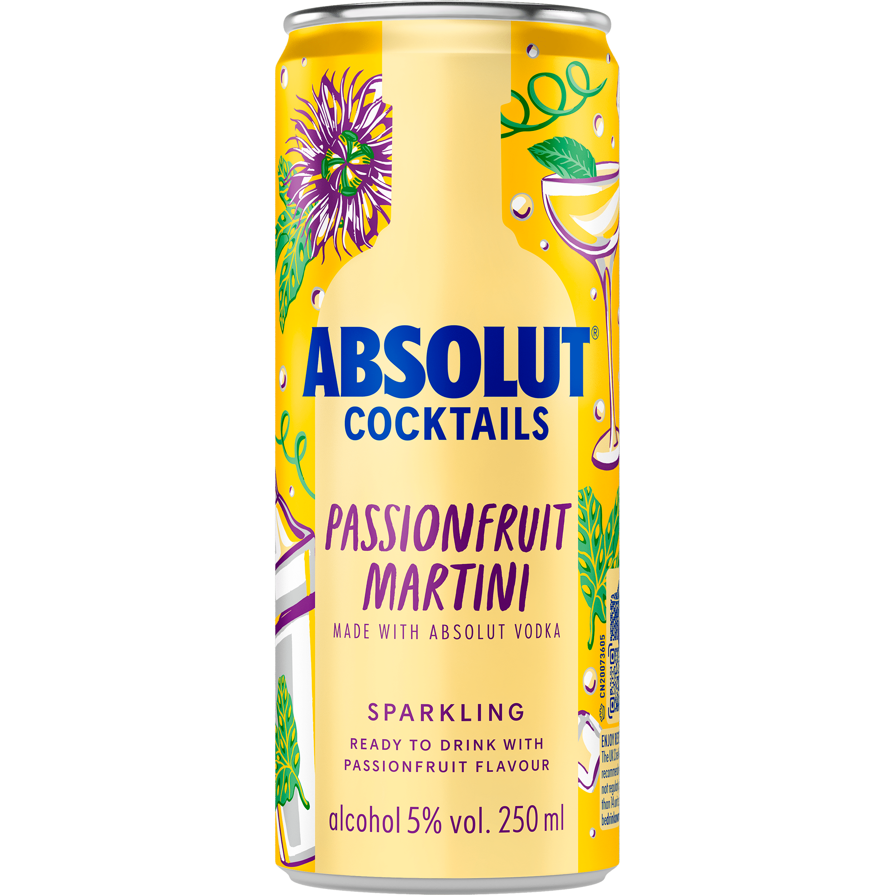 Absolut Passionfruit martini