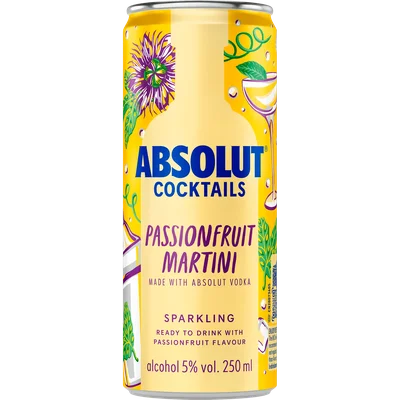 Absolut Passionfruit martini