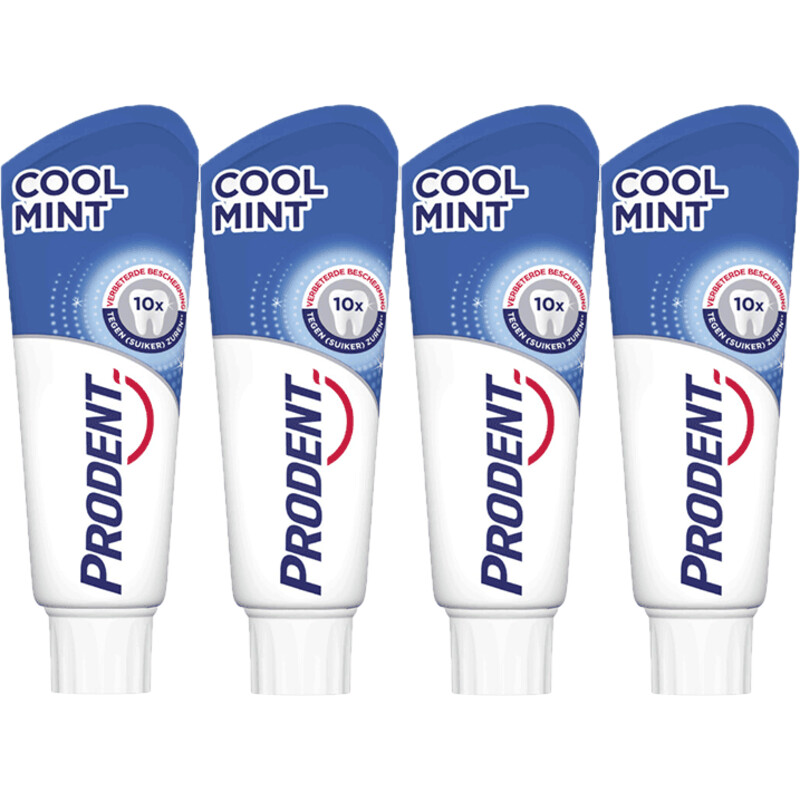 Prodent Cool mint tandpasta 4-pack