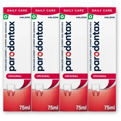 Parodontax Original tandpasta 4-pack
