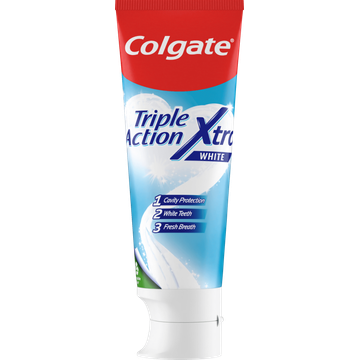 Colgate Triple action extra whitening tandpasta
