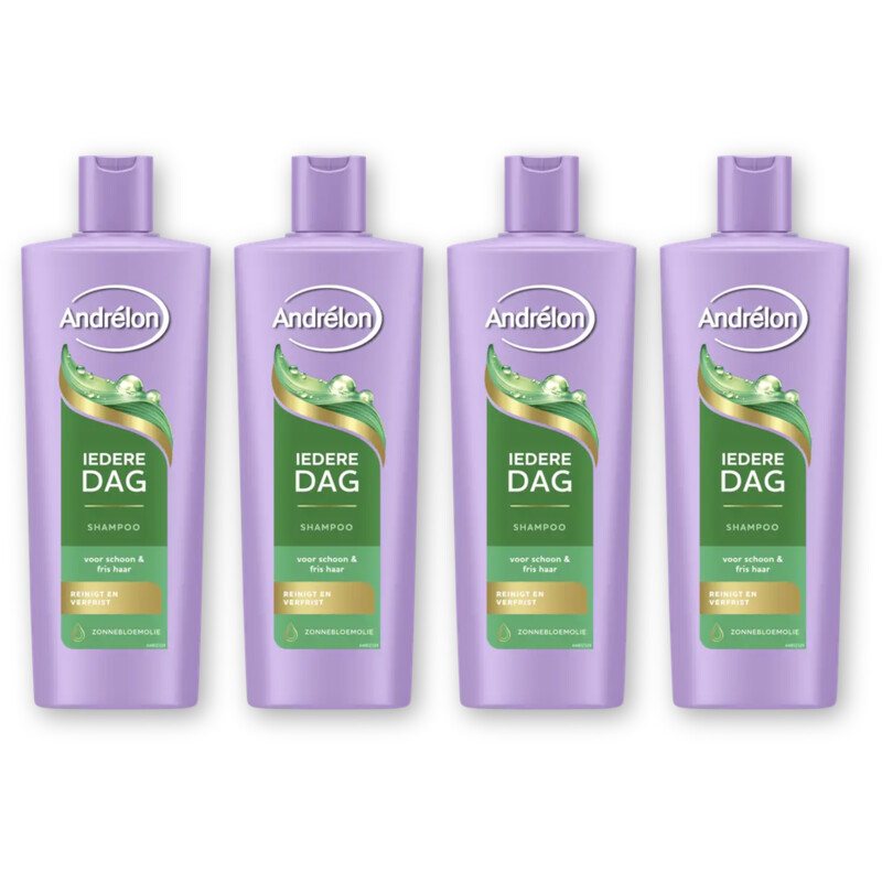 Andrélon Iedere dag shampoo 4-pack