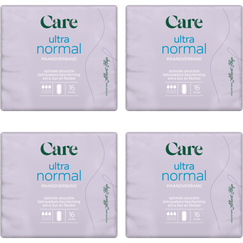 Care Ultra normaal 4-pack