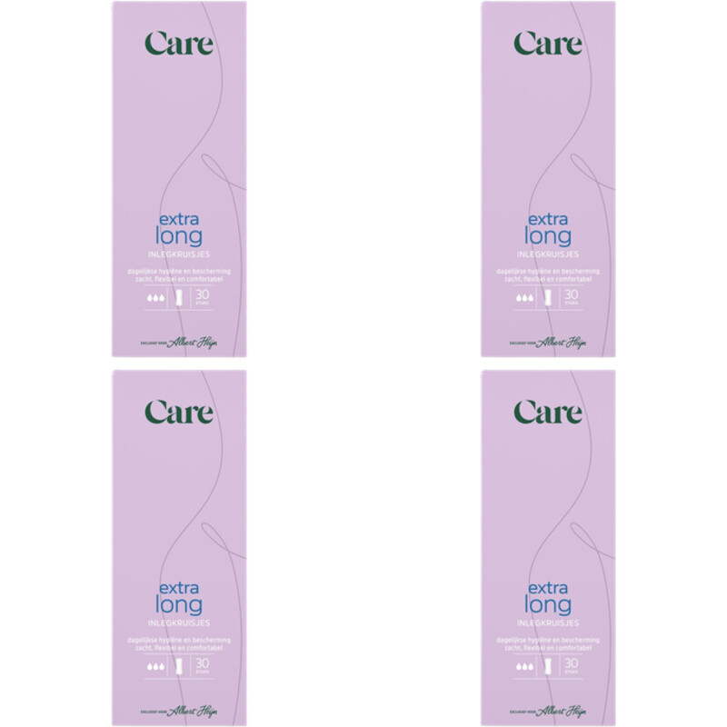 Care Inlegkruisje extra long 4-pack