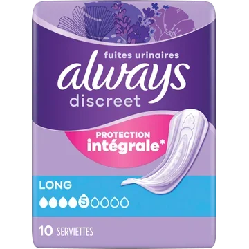 Always Discreet incontinentieverband long